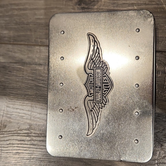 NWT Hallmark Harley-Davidson Note Cards w/envelopes in Tin container - Picture 1 of 7